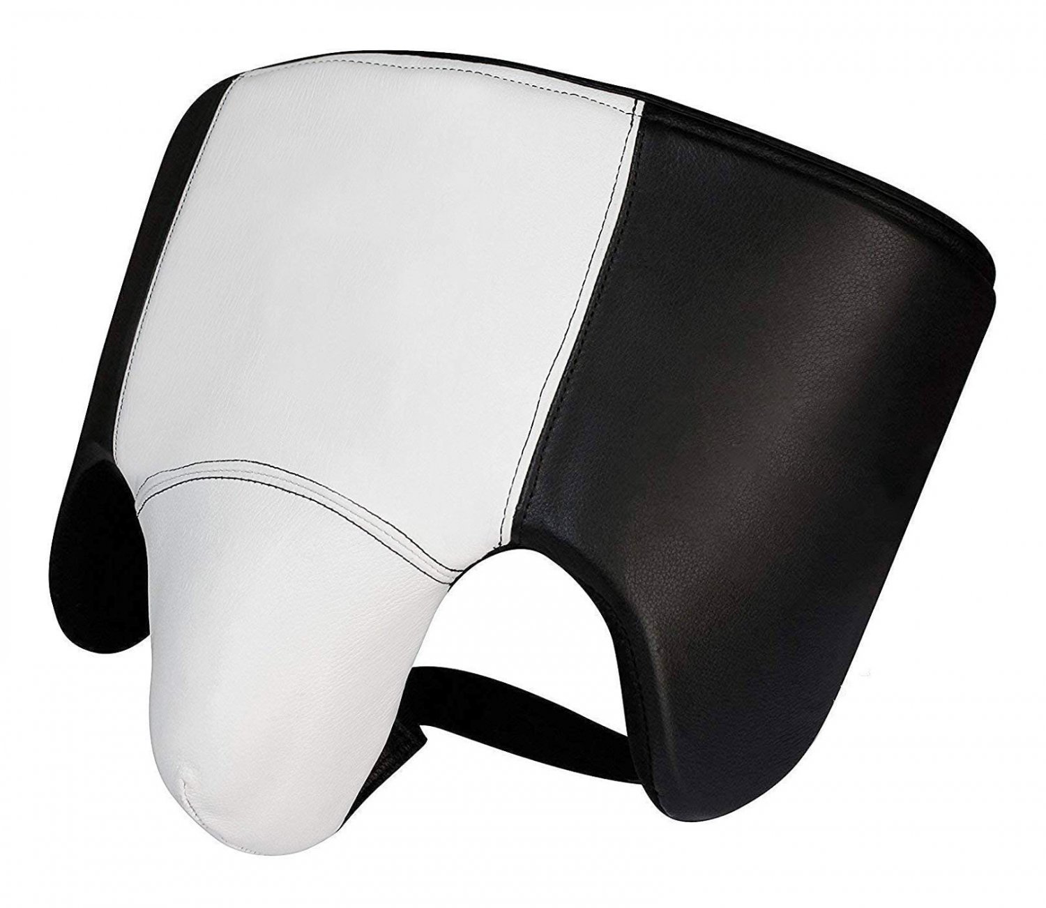MMA Groin Guard – Genuine Leather – Black & White  Trusted OEM Manufacturer
